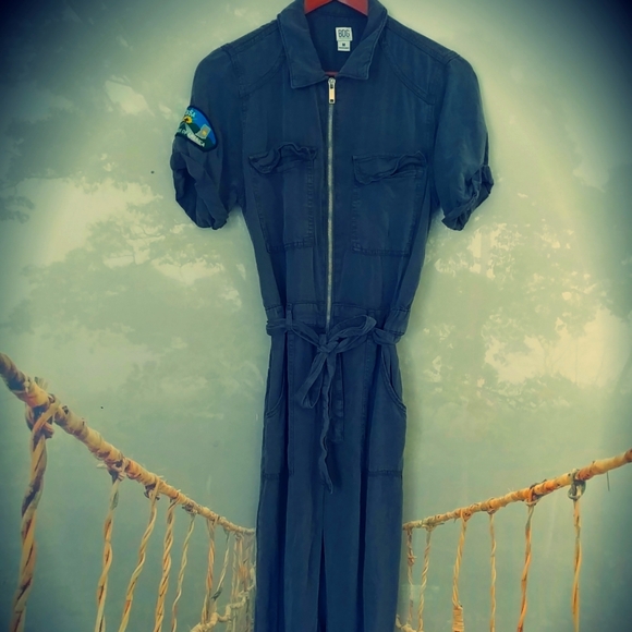 UO Zipper Flight Suit - Picture 1 of 6
